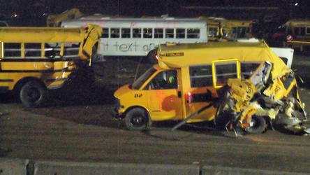 Rochester Fair School Bus Demolition Derby