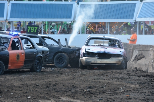 3 County Fair 4,6,&8 cyl Demolition Derby