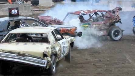 6&8 Cyl Full Size Demolition Derby and Lawn Mower Racing